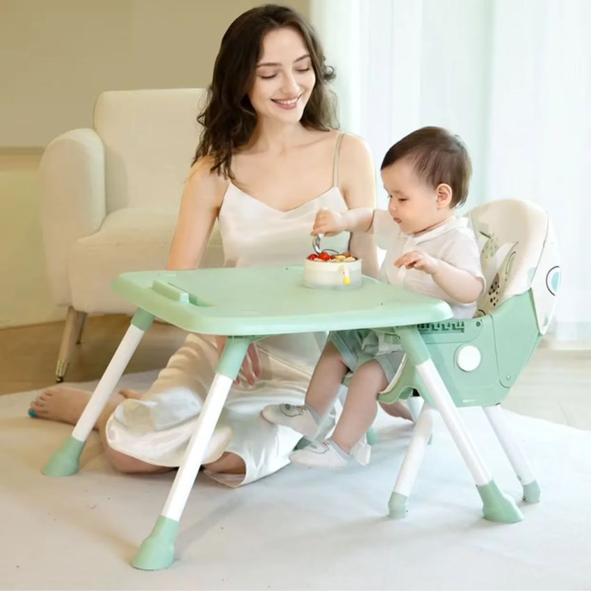 Silla Comedor Bebé 6en1 Con Silla Y Mesa
