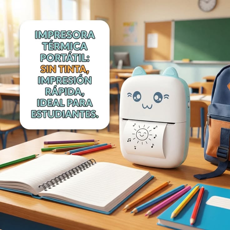 Mini impresora termica portatil